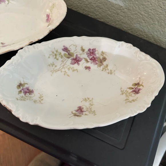 Habsburg Austria China 2 Serving Bowls - Picture 8 of 9